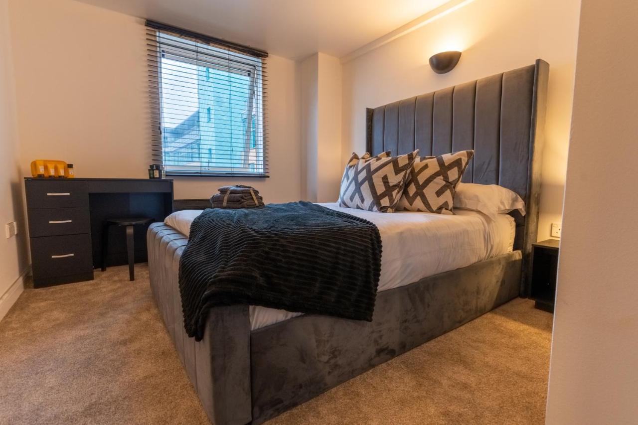Jpg Theatre Suite - High Floor Mcr Luxe Apartment W Balcony Canal Views Manchester Dış mekan fotoğraf