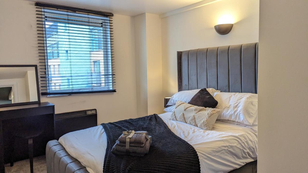 Jpg Theatre Suite - High Floor Mcr Luxe Apartment W Balcony Canal Views Manchester Dış mekan fotoğraf